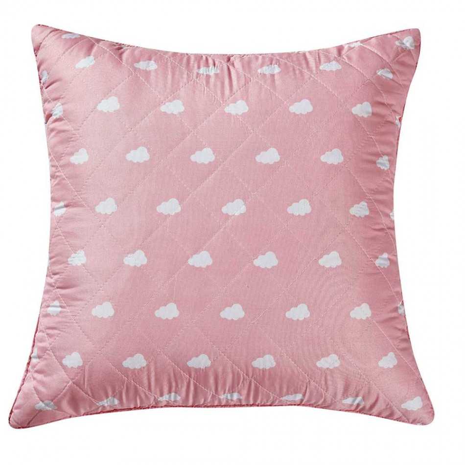 Cuscino Nubecita rosa 55x55 - federa + imbottitura cuscini-decorativi-stampati