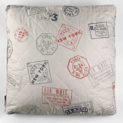 Cuscino Airmail 55x55 - federa + imbottitura cuscini-decorativi-stampati