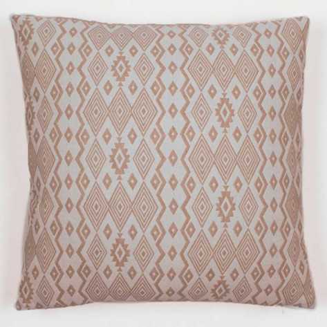 Cuscino jacquard New Madras beige 45x45 - federa + imbottitura cuscini-decorativi-stampati