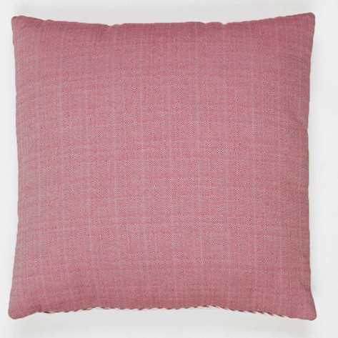 Cuscino jacquard Madras rosa 45x45 - federa + imbottitura cuscini-decorativi-stampati