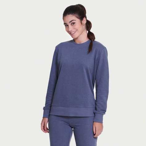 Set sportivo lungo donna indaco abbigliamento-da-casa