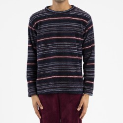 Pigiama pile coral uomo Justino bordeaux uomo