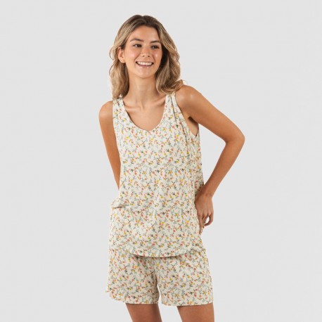 Pigiama con spalline viscosa Pamela pijama-tirantes-mujer-viscosa