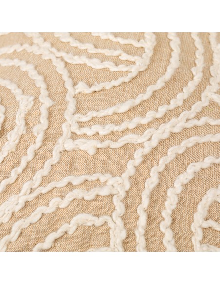 Cuscino rettangolare cotone 30x50 Midsommar naturale - federa + imbottitura stampati