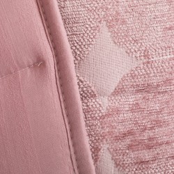 Copriletto jacquard ciniglia Felisa rosa - 120gr copriletti-jacquard