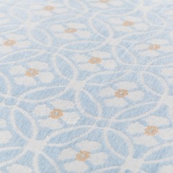 Copriletto jacquard ciniglia Marieta indaco - 120gr copriletti-jacquard