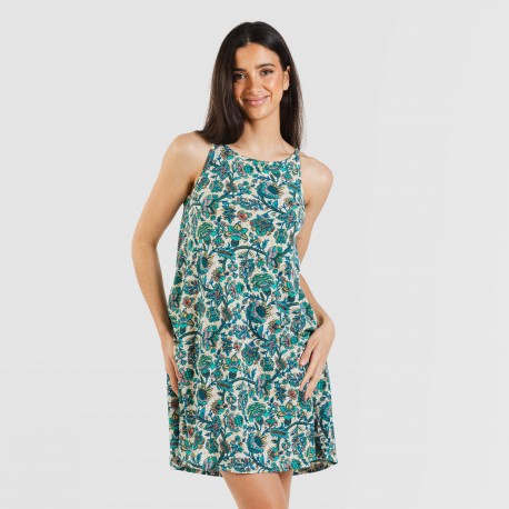 Vestito con spalline crêpe Tala vestidos-mujer