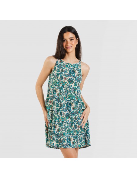 Vestito con spalline crêpe Tala vestidos-mujer