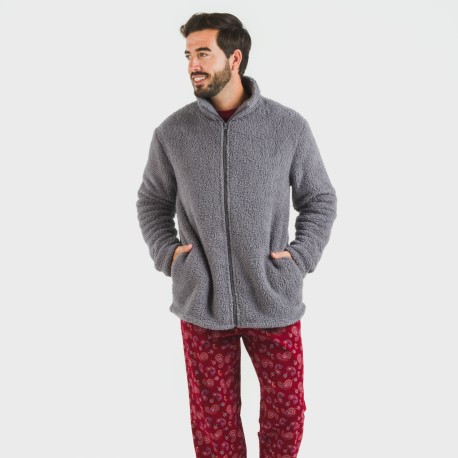 Felpa sherpa uomo sudadera-sherpa-hombre