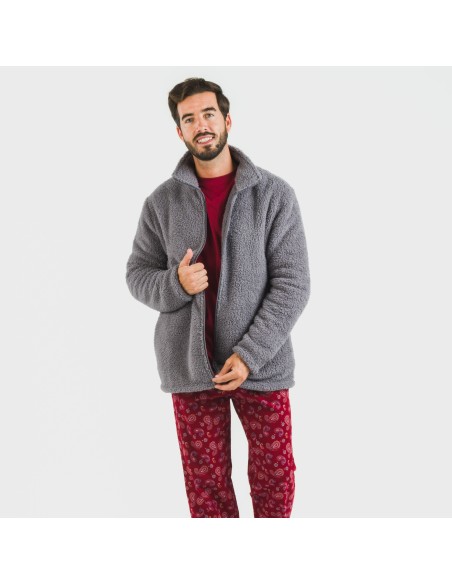 Felpa sherpa uomo sudadera-sherpa-hombre