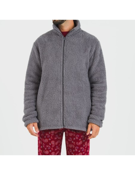 Felpa sherpa uomo sudadera-sherpa-hombre