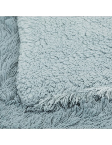 Coperta pelo sherpa tinta unita mantas-pelo-sherpa