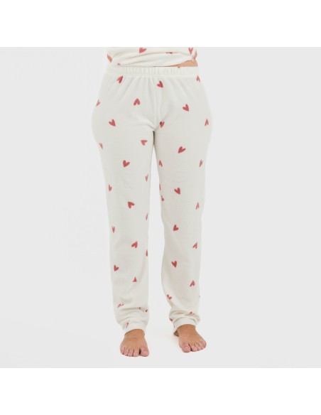 Pigiama pile polare Fanny rosa pijama-polar