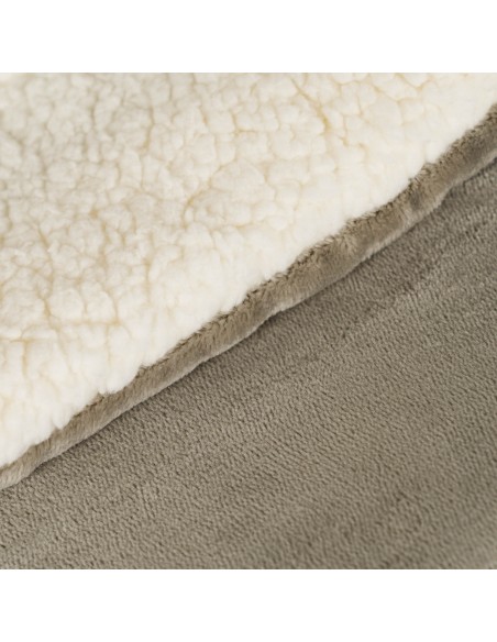 Coperta velvet sherpa tinta unita mantas-velvet-sherpa