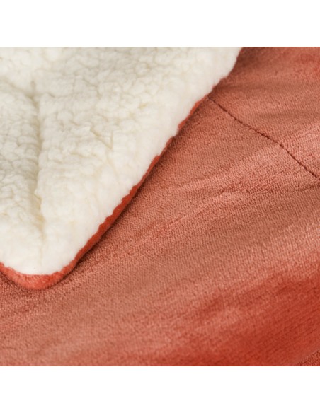 Coperta velvet sherpa tinta unita mantas-velvet-sherpa